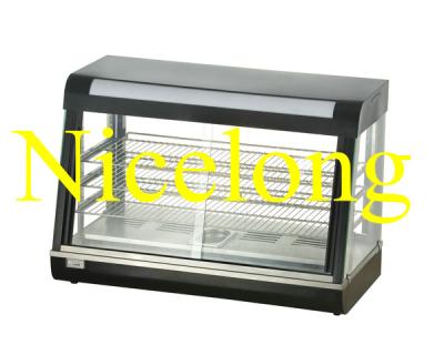 China ELW-900B electric curved glass food showcase for sale for sale