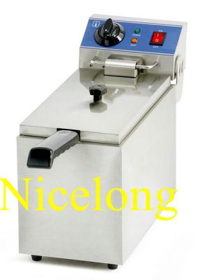 China EF-081 8L single tank electric french chips fryer for sale