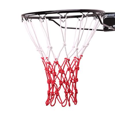 China Factory Traning basketball net all weather heavy duty 6mm outdoor nylon net professional wholesale basketball directly for sale