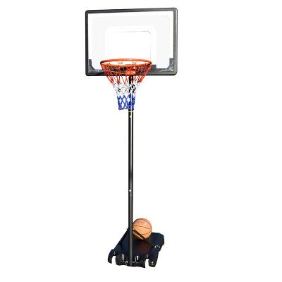 China Adjustable Movable Basketball Stands Low Price Basketball Traning Size Indoor Outdoor Indoor Basketball Hoop Stand for sale