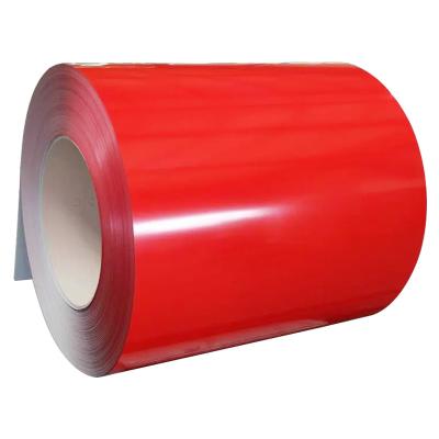 China Width 600-1500MM Coil ID 508mm 0.4mm DX51D PPGI Steel Coil Customized Color Steel Coil Prepainted Steel Coil PPGI for sale