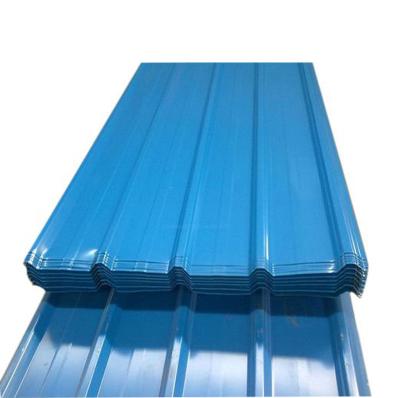 China PPGI Metal Galvanized Steel Sheet Roof Plate Brick Red Steel Roofing Sheet Blue Corrugated Roofing Sheet in Silver Color for sale