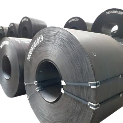 China Material de construção de baixo carbono A36 Ferro preto ASTM HRC Q195 Q235B Bobina de aço carbono com espessura de 2,0-3,5 mm laminada a quente à venda