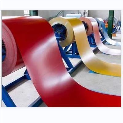 Cina ASTM Standard Hot Dip PPGI PPGL bobina di acciaio stampato fogli di acciaio Rate Coated PPGI Pre-Painted Steel Coil con ID di bobina 508/610mm in vendita