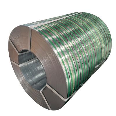 China 0.45*160mm galvanized steel sheet in coils Wooden pallet packaging gl zinc coated metal sheet coil roll strips for cutting sheets for sale