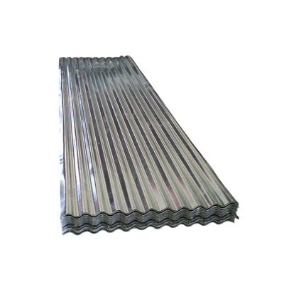 China Hoja de acero de techo de 0,45 mm de espesor para 16 pies de largo Hojas de techo de metal galvanizado Hojas de techo de estaño Hoja corrugada en venta