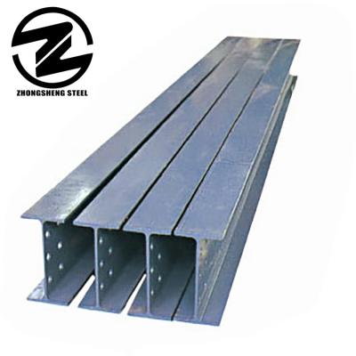 China 150*75*5*7mm Iron Beam Structural Steel Per Ton with 5-16mm Web Thickness for sale