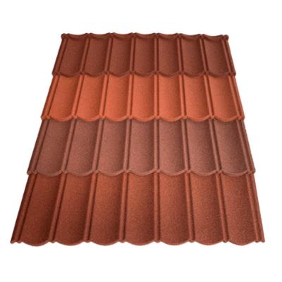 China Waterproof Villa Sand Coated Metal Roofing Sheets for Roofing Solutions in Philippines for sale