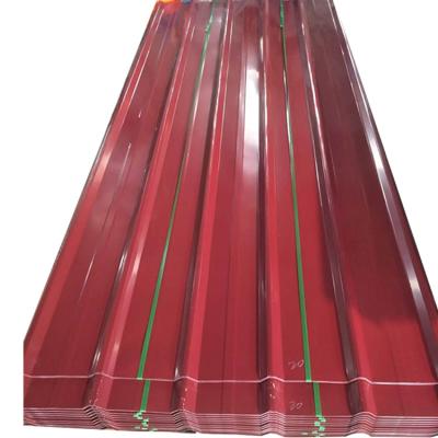 China Standard AISI Custom Corrugated Roof Sheet for Building Roofing Sheet Color Coated Steel P for sale