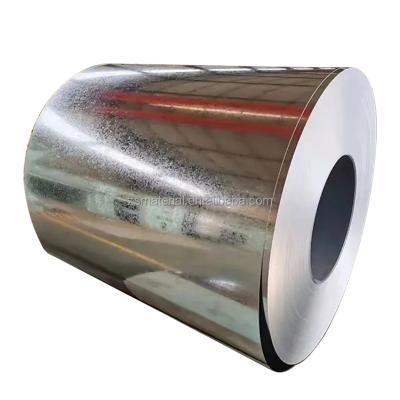 Cina Materiale di costruzione di grande spangolo regolare Dx51d Dx52D Metal Cold Roll Steel Coil Z275 0.45mm*1250mm Coils di acciaio galvanizzato in vendita