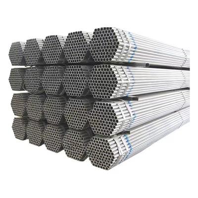 China Hot Dip GI Seamless Galvanized Round Steel Pipe ASTM A106 Sch 40 ERW Hydraulic Tube with 20 220 mm Outer Diameter for sale