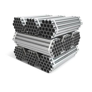 China Q195 Q235 Hot Dip 6.35 Galvanized Steel Scaffolding Pipe Gi Tube 38mm Cold Galvanized Perforated Pipe/Tube for Solutions for sale