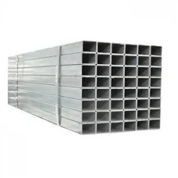 China Tubos de aço galvanizados retangulares de 20x40 Tubos de aço galvanizados quadrados 85*85mm 14 Gauge 50 x 50 Tubos de aço galvanizados quadrados à venda