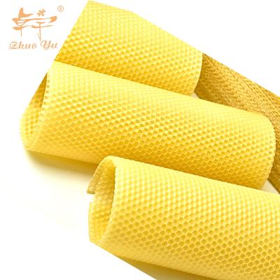 China Bee View Beekeeping Tools Factory Directly Supply Beeswax Base Sheet and Beeswax Comb Sheet for sale