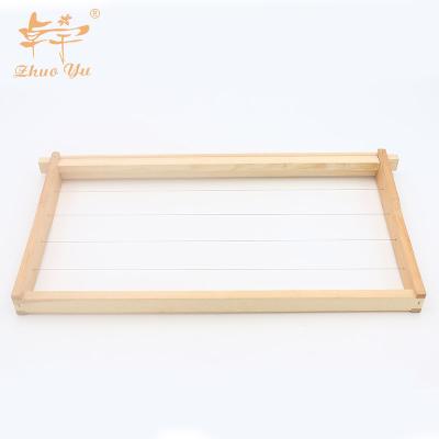 China Wooden Bee Farm Beekeeping Equipment Hive Frame For Beekeeper Beehive Frame for sale