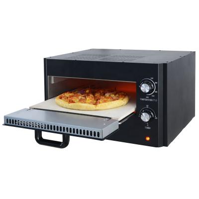 China Removable Stone for Easy Cleaning Electric Pizza Maker EPM218A-TJ with High Temperature Max 385 Degrees C, 12 Inch Pizza Stone, Dual Heating Elements for sale