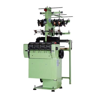 China Elastic non-elastic webbing fabric narrow needle loom polyester ribbons weaving machine, woven bandage making machine for sale