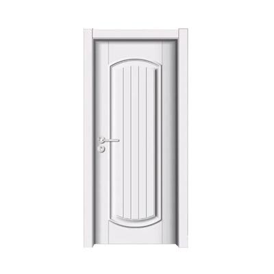 China Thermal Insulation Fancy Exterior Indoor Door Wooden Melamine Wooden PVC Exterior Door for sale