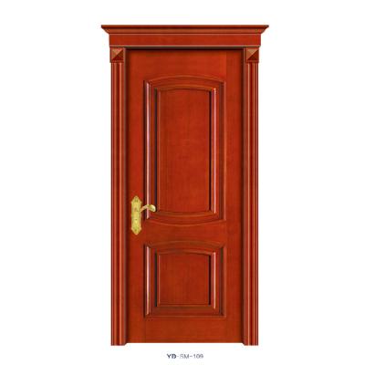 China Anti-Theft Hot Sell Antique Design Interior Composite Wooden Doors for sale