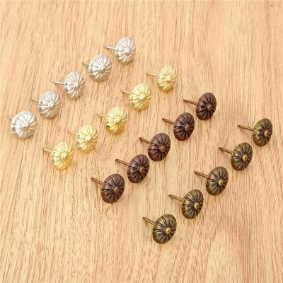 China Modern Decorative Nail Spike Iron Factory Upholstery Metal Nails Metal Nails Sofa Supplies Brass Nail for sale