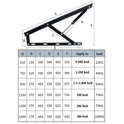 China JIEYING modern lifting bed elevator mechanism for sale for sale