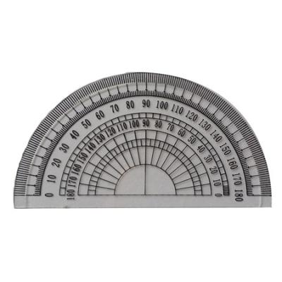 China Multifunctional Competitive Plastic Semicircle 180 A Small Math School Printing Protractor for sale