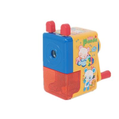 China OEM Panda Stationary School Machanical Cartoon Single Idle Pencil Sharpener for sale