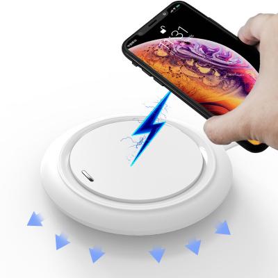 China Newqi Wireless Charging Mobile Phone 15w 10w 7.5w Qi Certified Single Charger Home Mobile Phone Qi Wireless Charging Protection for sale