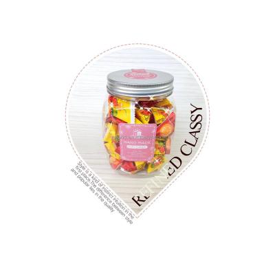 China Taiwan fruit candy decaffeinated gummy candies jar for sale