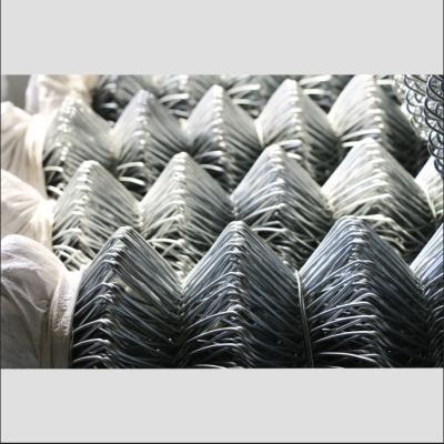 China Fence Mesh High Quality Hot Dipped Wire Mesh Fence Galvanized Weaving Chain Link Fence for sale