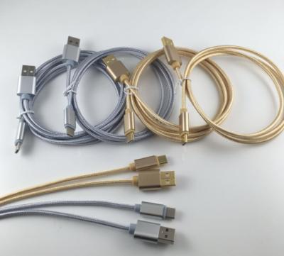 China type c cable QC2.0 QC3.0 TYPE C TO TYPE C cable for sale