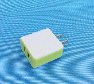 China Level 6  5V 2.1A  dual  usb charger  UL CE FCC ROHS GS PSE SAA EMC LVD  certificate for sale