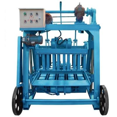 China ZCJK QM4-45 Cement Small Scale Egg Laying Brick Making Machine, Movable Block Making Machine, Block Laying Machine for sale