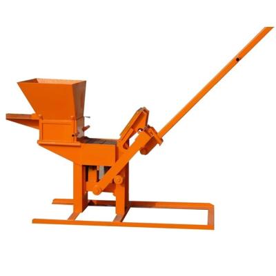 China ZCJK QTJ2-40 manual clay brick making machine in nepal for sale