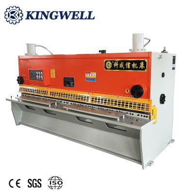 China CE Industrial Hydraulic Sheet Metal Guillotine Cutting QC11Y-6X3200 Metal Shear Machine With Good Quality for sale