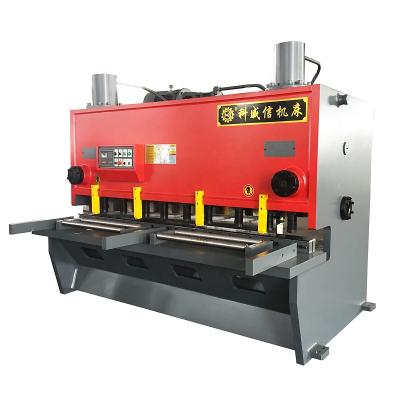 China Industrial Hydraulic Guillotine Cutting KINGWELL 16mm Thickness Metal Shear Machine with E21S Controller for sale