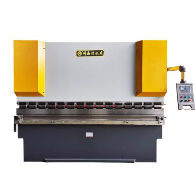 China Hotels New Listing Steel Press Brake Hydraulic Press Brake Bender Sheet Metal Bending Machine for sale