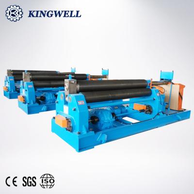 China W11-30x2500 Mechanical Carbon Steel Three Roller Plate Symmetric Rolling Mill for sale