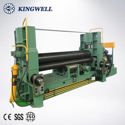 China CNC Hydraulic Sheet Rolling Mill Carbon Steel W11S Flat Cone Metal Plate Rolling Round Bending Machine for sale