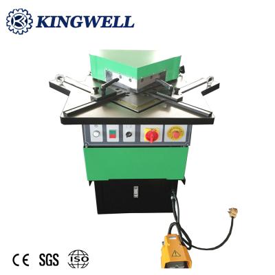 China Angle Slitter Notcher Hydraulic Corner Notching Corner Notching Machine for sale