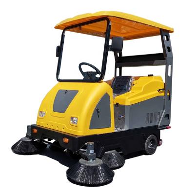 China Hotels Electric Ride On Street Vehicle Concrete Floor Sweeper Cleaning Machine With Good Price for sale