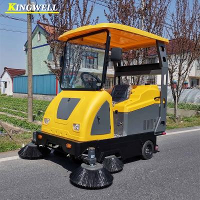 China KW-1800H Hotels Street Electric Floor Cleaning Machine Road Sweeper for sale