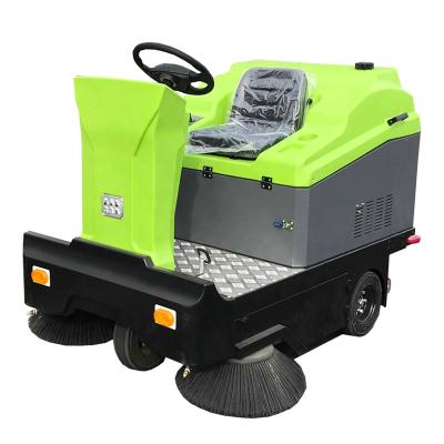 China KW-1400 Hotels Electric Ride On Sweeper Floor Sweeper For Sale for sale