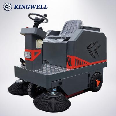 China Hotels Industrial Intelligent Ride On Type Floor Machine Street Floor Cleaning Sweeper for sale