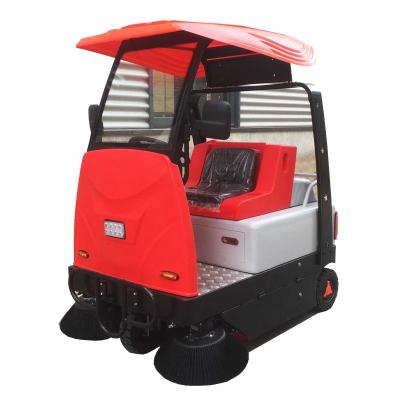 China Hotels Factory Price Drive Type Warehouse Battery Powered Road Sweeper for sale