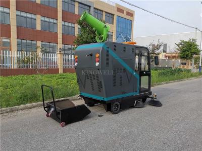 China Industrial Hotels Floor Cleaning Machines Electric Ride On Road Vacuum Sweeper for sale