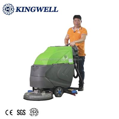 China Hotels Wholesale Price Battery Operated Walk Behind Floor Scrubber Dryer for sale