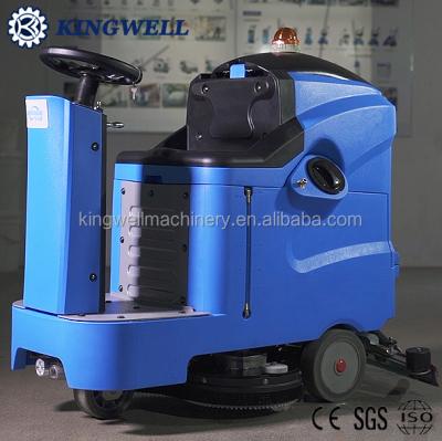 China Industrial Type Floor Scrubber Hotels KW-700 Commerical Drive Brush for sale