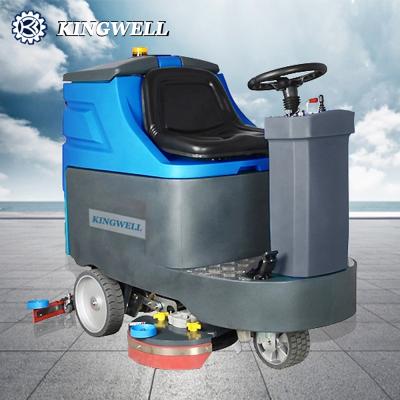 China KW-860 Best Quality Hotel Floor Machine Floor Scrubber Tile Cleaning Washing Machine for sale