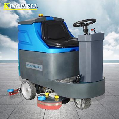 China Hotels Wholesale Battery Charger Floor Scrubber Clean Dryers Floor Machine for sale